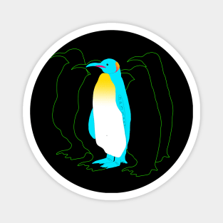 Emperor penguin Aptenodytes forsteri Magnet